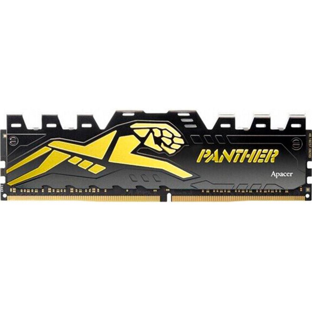 Модуль памяти APACER DDR4 8Gb 3200Mhz Panther Golden (AH4U08G32C28Y7GAA-1)