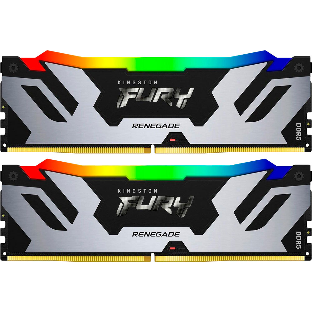 Набор KINGSTON FURY Renegade DDR5 16GBx2 6400Mhz RGB (KF564C32RSAK2-32)