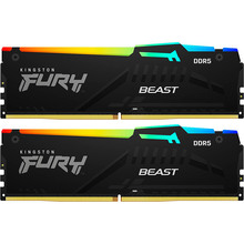 Кривой Рог - Набор KINGSTON 16GB DDR5 5200MHz Fury Beast RGB (KF552C40BBAK2-16)