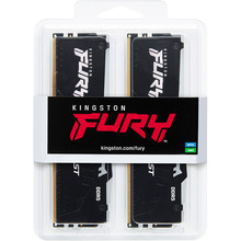 Набір KINGSTON 16GB DDR5 5600MHz Fury Beast RGB (KF556C40BBAK2-16)