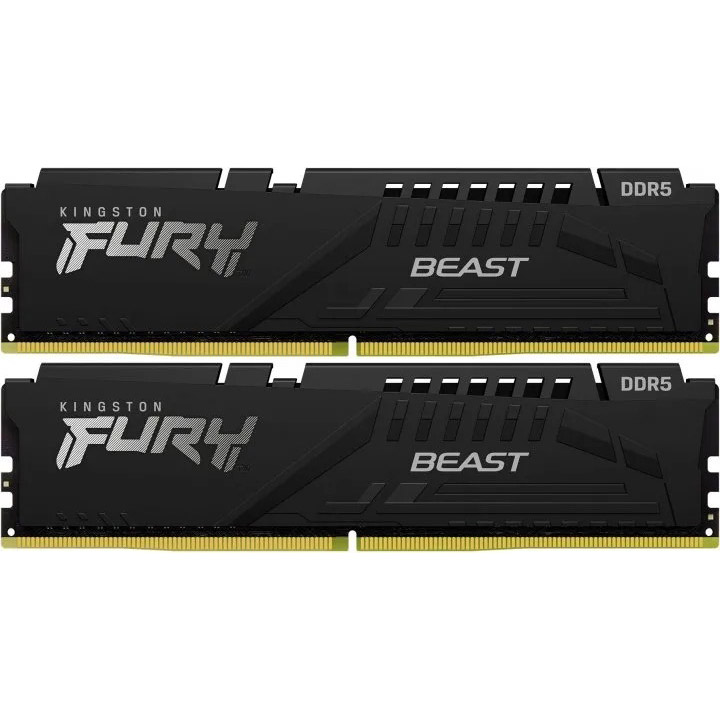 Набір KINGSTON 64GB DDR5 5200MHz FURY Beast (KF552C40BBK2-64)