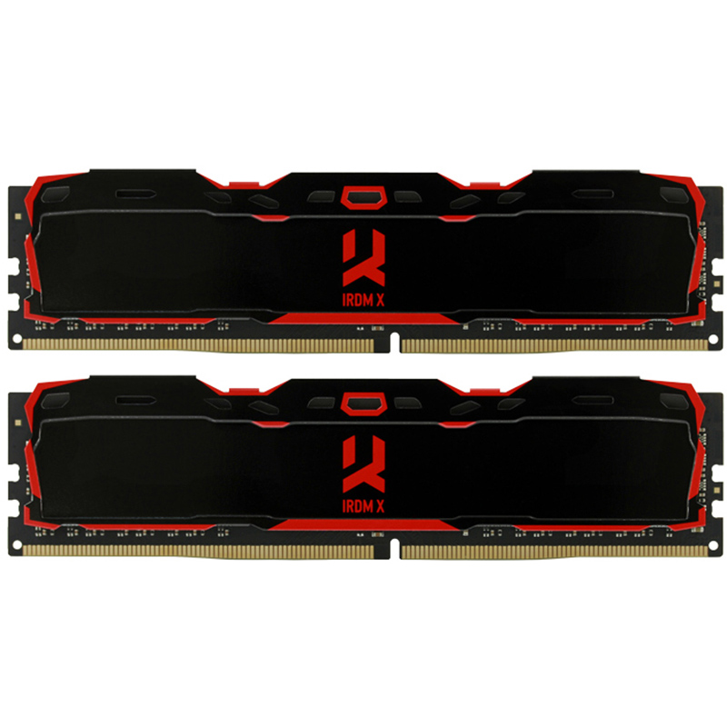 Набір GOODRAM 32Gb DDR4 3200MHz IRDM X Black (IR-X3200D464L16A/32GDC)