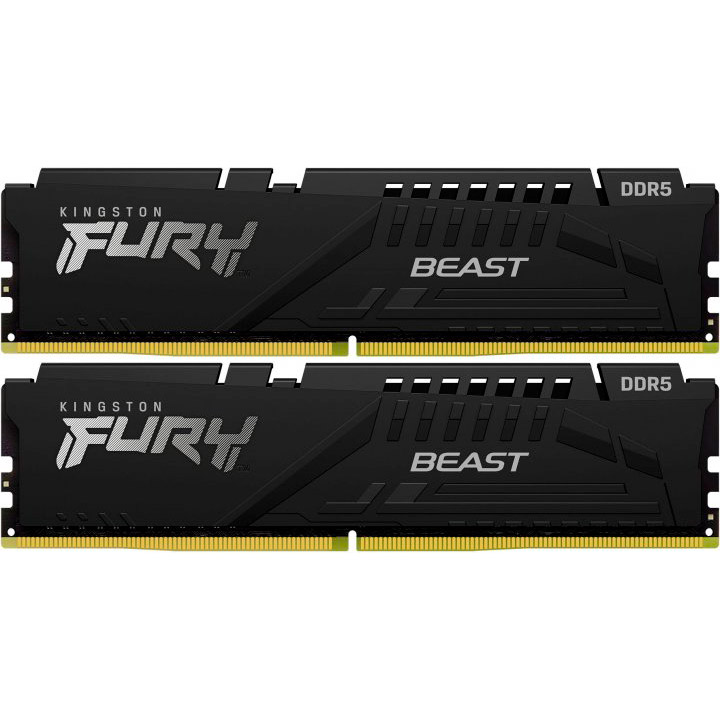 Набір KINGSTON 32Gb DDR5 5200MHz FURY Beast Black EXPO (KF552C36BBEK2-32)