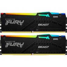 Модуль памяти Kingston FURY Beast RGB DDR5 16GBx2 5200Mhz (KF552C36BBEAK2-32)