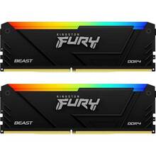 Кривой Рог - Набор KINGSTON Fury Beast 16Gb DDR4 3600MHz RGB (KF436C17BB2AK2/16)