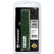 Модуль памяти TRANSCEND JETRAM DDR3 4Gb 1600Mhz Bulk (JM1600KLH-4G)