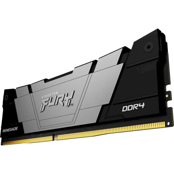 Модуль пам'яті KINGSTON 16Gb DDR4 3600MHz FURY Renegade Black (KF436C16RB12/16) Призначення для настільного комп'ютера