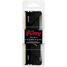 Модуль памяти KINGSTON 32Gb DDR4 3600MHz FURY Beast RGB (KF436C18BB2A/32)