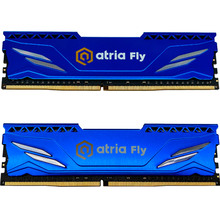 Набор ATRIA 16Gb DDR4 3600MHz Atria Fly Blue (UAT43600CL18BLK2/16)