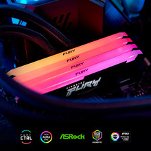 Набор KINGSTON 64Gb DDR4 3200MHz Fury Beast RGB (KF432C16BB2AK2/64)
