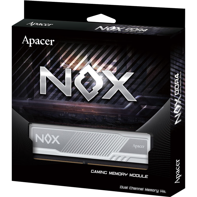 Заказать Набор APACER 32Gb DDR4 3200MHz NOX White (AH4U32G32C28YMWAA-2)