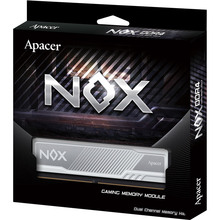 Набор APACER 32Gb DDR4 3200MHz NOX White (AH4U32G32C28YMWAA-2)