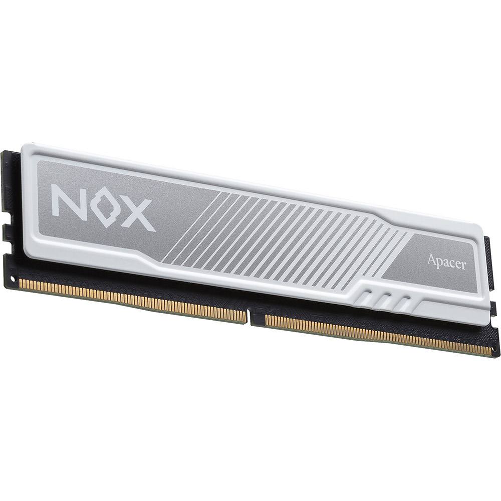 Набір APACER 16Gb DDR4 3200MHz NOX White (AH4U16G32C28YMWAA-2) Об'єм 16 Гб