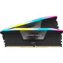 Набор CORSAIR Vengeance RGB 32GB DDR5 6000MHz Black (CMH32GX5M2E6000C36)