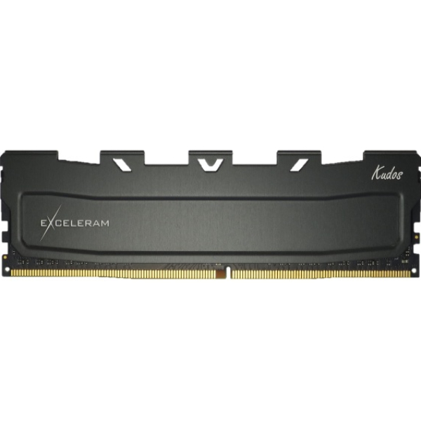 Модуль пам'яті EXCELERAM 16Gb DDR4 2666MHz Black Kudos (EKBLACK4162616C)