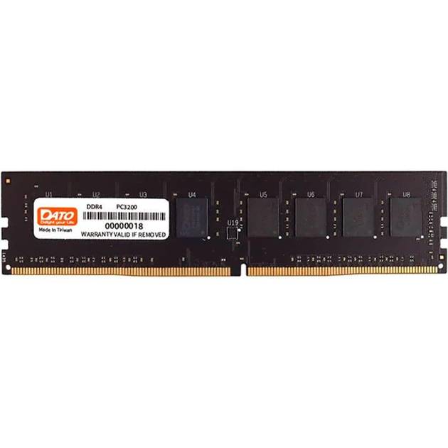 Модуль памяти DATO DDR4 16GB 3200 MHz (DT16G4DLDND32)