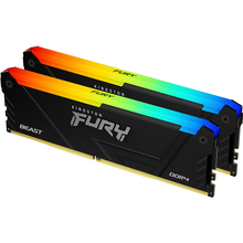 Набір KINGSTON FURY Beast DDR4 8GBx2 3200 RGB (KF432C16BB2AK2/16)