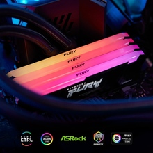 Набір KINGSTON FURY Beast DDR4 8GBx2 3200 RGB (KF432C16BB2AK2/16)