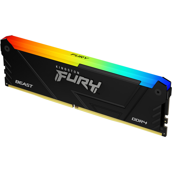 Набір KINGSTON FURY Beast DDR4 8GBx2 3200 RGB (KF432C16BB2AK2/16) Об'єм 16 Гб