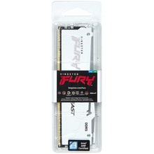 Модуль пам'яті Kingston Fury Beast DDR5 32GB 5600 RGB XMP White (KF556C40BWA-32)