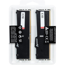 Набір KINGSTON 16Gb DDR5 5200MHz Fury Beast RGB Black (KF552C36BBEAK2-16)