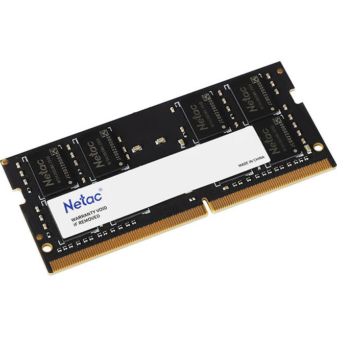 Модуль памяти NETAC DDR4 16GB 2666 (NTBSD4N26SP-16) Тип DDR4