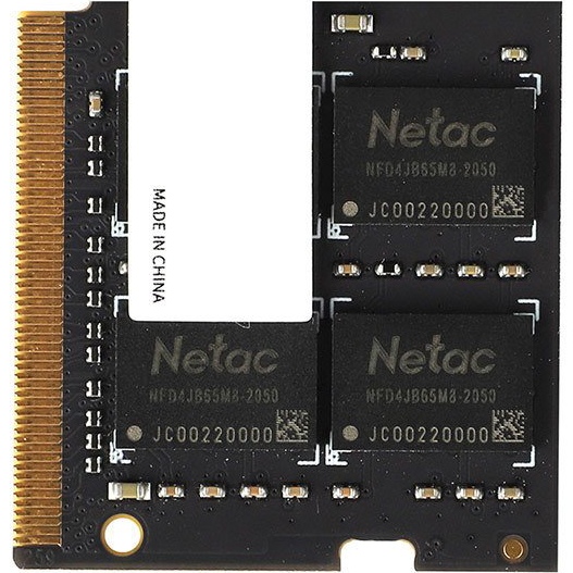 Модуль памяти NETAC DDR4 16GB 2666 (NTBSD4N26SP-16) Объем 16 Гб