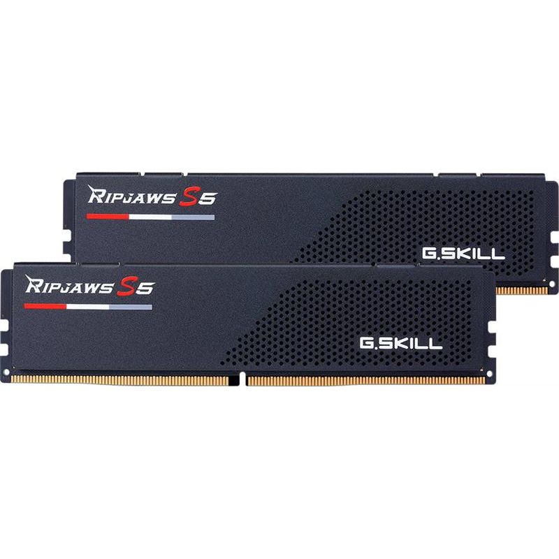 Набір G.SKILL Ripjaws S5 DDR5 2x16GB 6000 Black (F5-6000J3238F16GX2-RS5K) Набір G.SKILL Ripjaws S5 DDR5 2x16GB 6000 Black (F5-6000J3238F16GX2-RS5K)