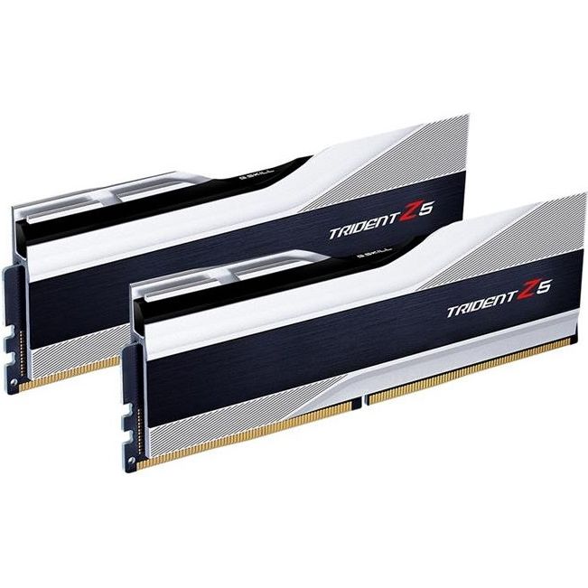 Набір G.SKILL Trident Z5 DDR5 2x16GB 5600 Silver (F5-5600J4040C16GX2-TZ5S) Призначення для настільного комп'ютера