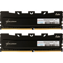 Кривой Рог - Набор EXCELERAM 16GB DDR4 3200 MHz Black Kudos (EKBLACK4163222AD)