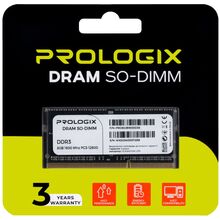 Модуль пам'яті PROLOGIX DDR3 8GB 1600MHz (PRO8GB1600D3S)