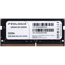 Модуль пам'яті PROLOGIX DDR4 8GB 2666MHz (PRO8GB2666D4S)