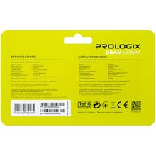 Модуль памяти PROLOGIX DDR4 8GB 2666MHz (PRO8GB2666D4)