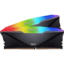 Набір APACER NOX DDR4 2x16GB 3200 RGB Black (AH4U32G32C28YNBAA-2)