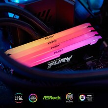 Набор KINGSTON Fury Beast DDR4 2x16GB/3200 RGB (KF432C16BB2AK2/32)