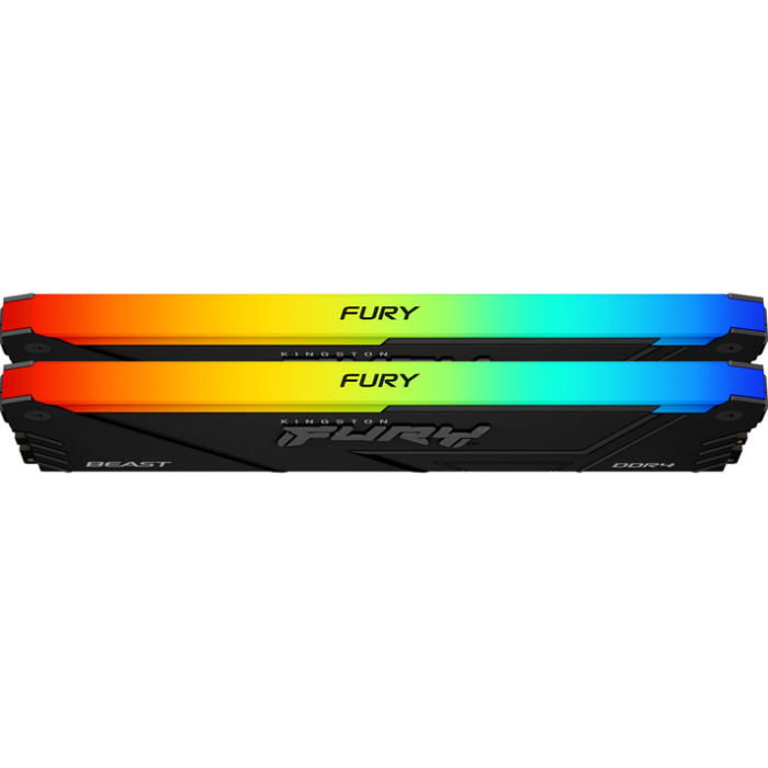 Набор KINGSTON Fury Beast DDR4 2x16GB/3200 RGB (KF432C16BB2AK2/32) Назначение для настольного компьютера