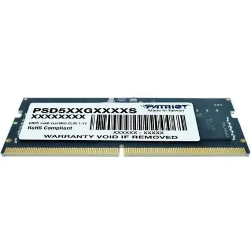 Модуль пам'яті PATRIOT Signature Line SO-DIMM DDR5 32GB 4800 (PSD532G48002S) Тип DDR5