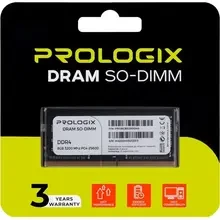 Модуль памяти PROLOGIX SO-DIMM DDR4 8GB 3200 (PRO8GB3200D4S)