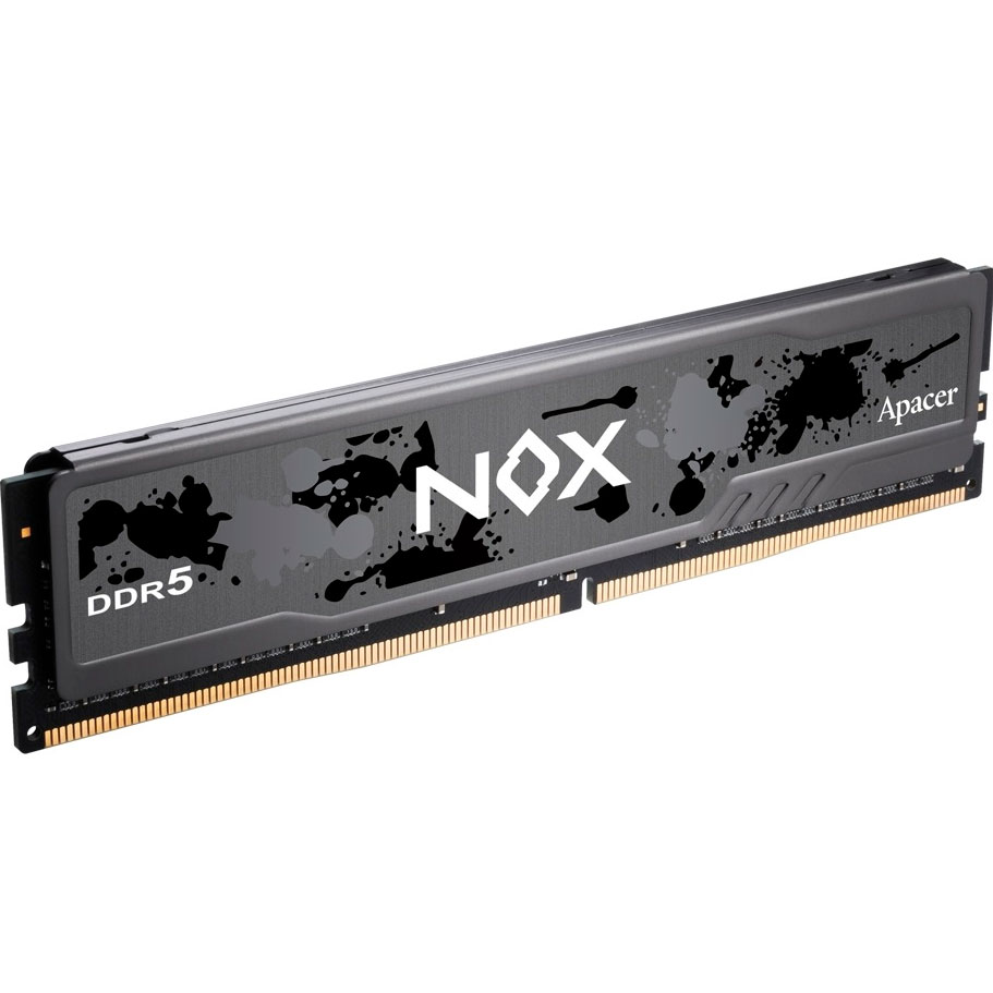 Модуль памяти APACER NOX 8GB DDR5 5600 MHz Black (AH5U08G56C52RMBAA-1)