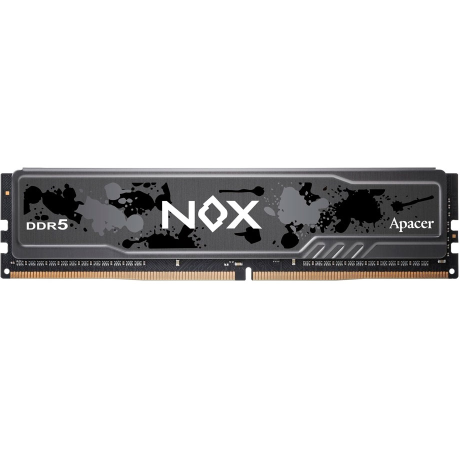 Модуль памяти APACER NOX 8GB DDR5 5600 MHz Black (AH5U08G56C52RMBAA-1) Тип DDR5