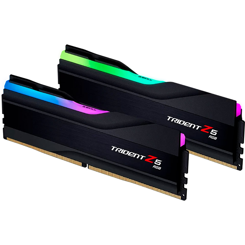 Набір G.SKILL Trident Z5 DDR5 2x24GB 8000МГц RGB Black (F5-8000J4048F24GX2-TZ5RK) Об'єм 48 Гб