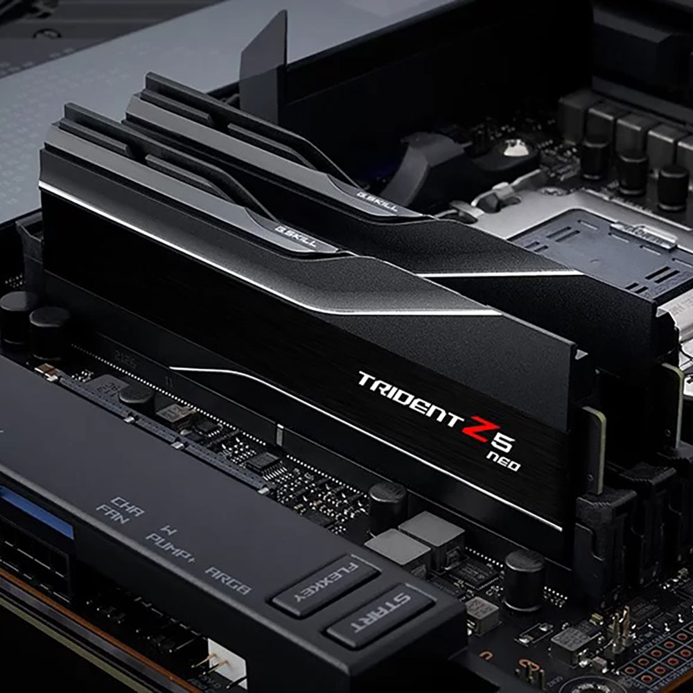 Набор G.SKILL Trident Z5 Neo DDR5 2x32GB 6000МГц (F5-6000J3040G32GX2-TZ5N) Рабочая частота 6000 МГц