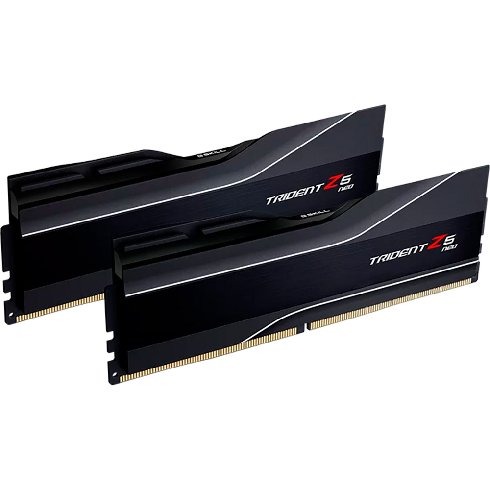 Набор G.SKILL Trident Z5 Neo DDR5 2x32GB 6000МГц (F5-6000J3040G32GX2-TZ5N) Назначение для настольного компьютера