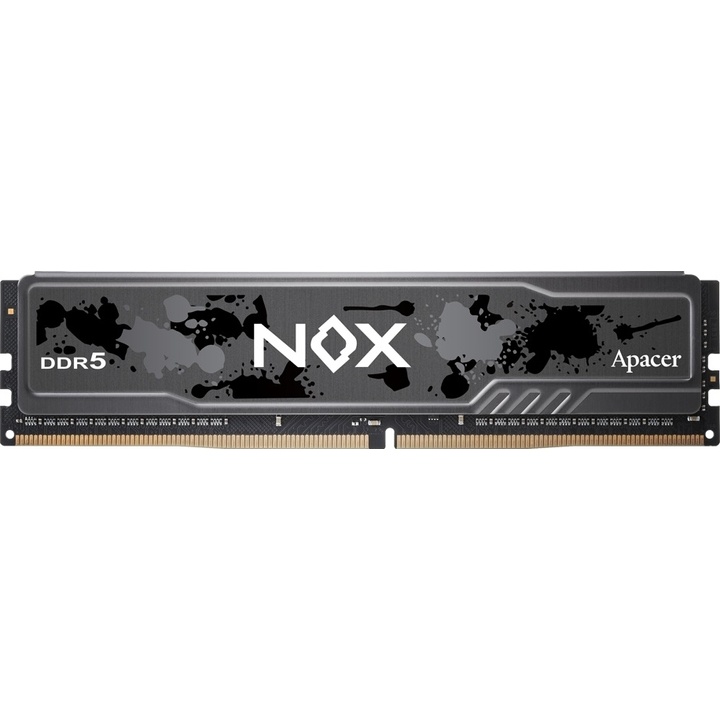 Модуль памяти APACER NOX DDR5 16GB 6000 (AH5U16G60C512MBAA-1) Назначение для настольного компьютера