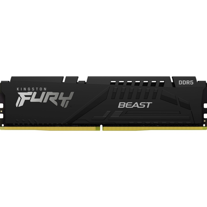 Модуль пам'яті Kingston Fury Beast DDR5 16GB 6800 Black (KF568C34BB-16) Модуль пам'яті Kingston Fury Beast DDR5 16GB 6800 Black (KF568C34BB-16)