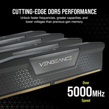 Набір CORSAIR Vengeance DDR5 2x16GB 5200 Black (CMK32GX5M2B5200C40)