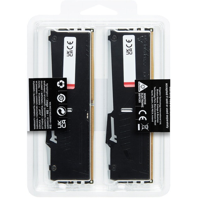 Фото Набір KINGSTON Fury Beast DDR5 2x16GB 6000 RGB (KF560C30BBAK2-32)