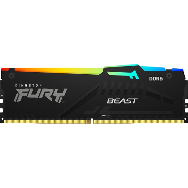 Набір KINGSTON Fury Beast DDR5 2x16GB 6000 RGB (KF560C30BBAK2-32) Об'єм 32 Гб