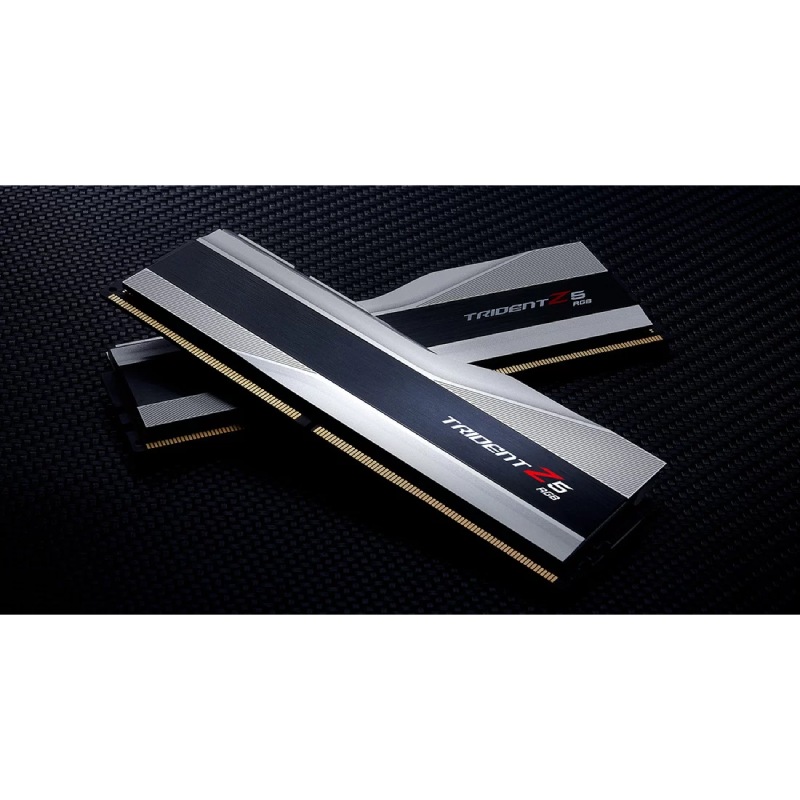 Набор G.SKILL Trident Z5 DDR5 2x16GB 7600 RGB Silver (F5-7600J3646G16GX2-TZ5RS) Рабочая частота 7600 МГц