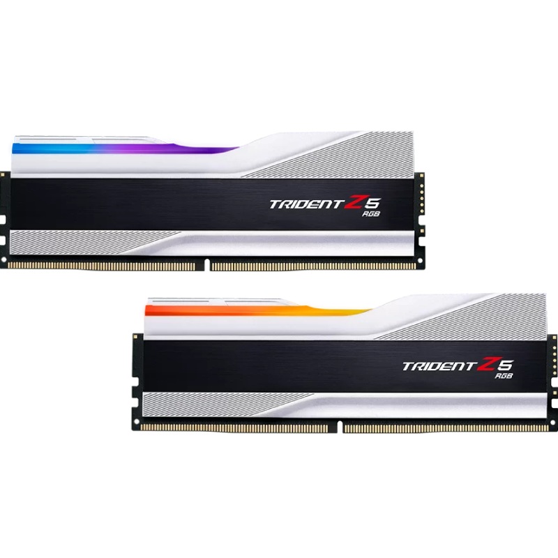 Набор G.SKILL Trident Z5 DDR5 2x16GB 7600 RGB Silver (F5-7600J3646G16GX2-TZ5RS)